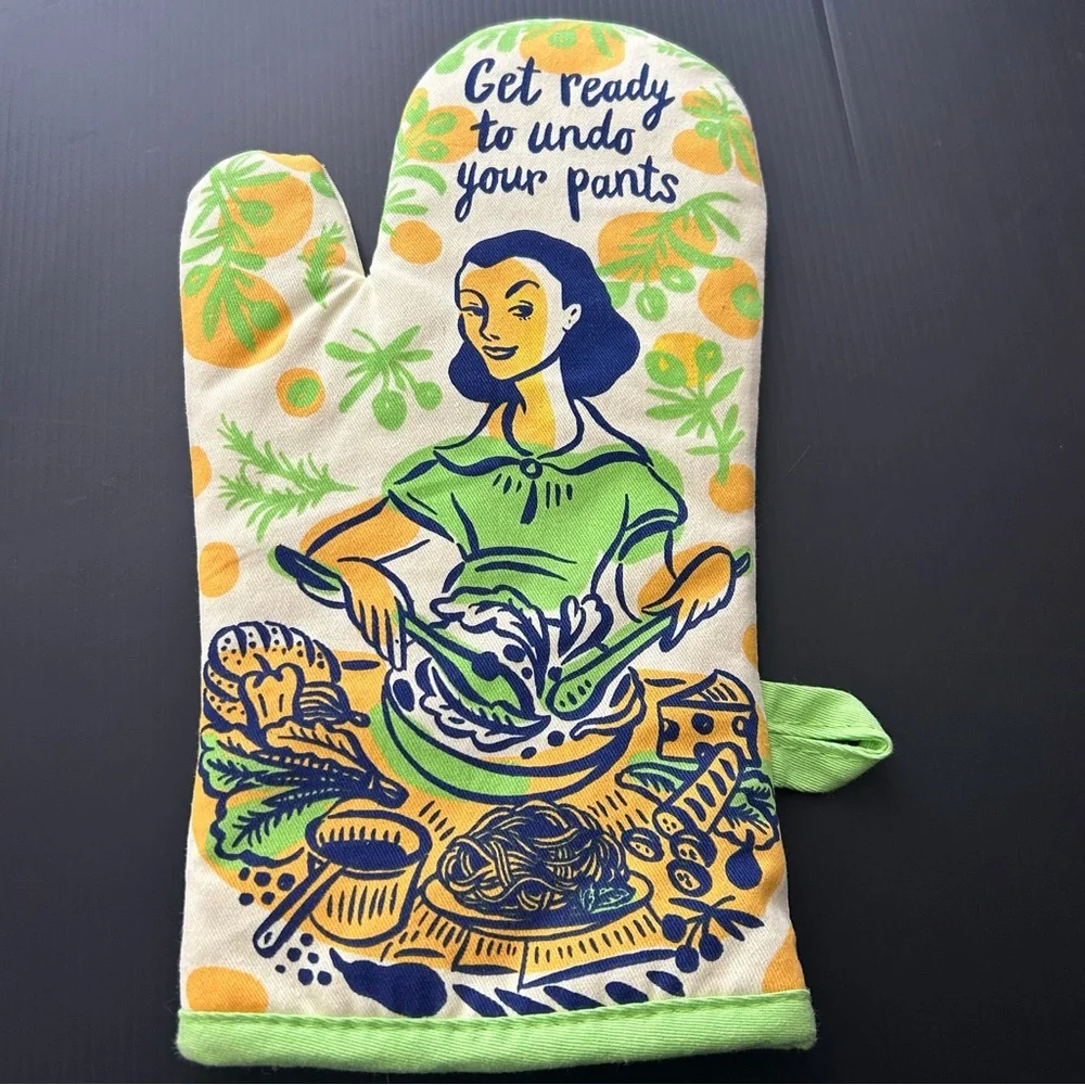 Blue Q Funny Oven Mitt‎